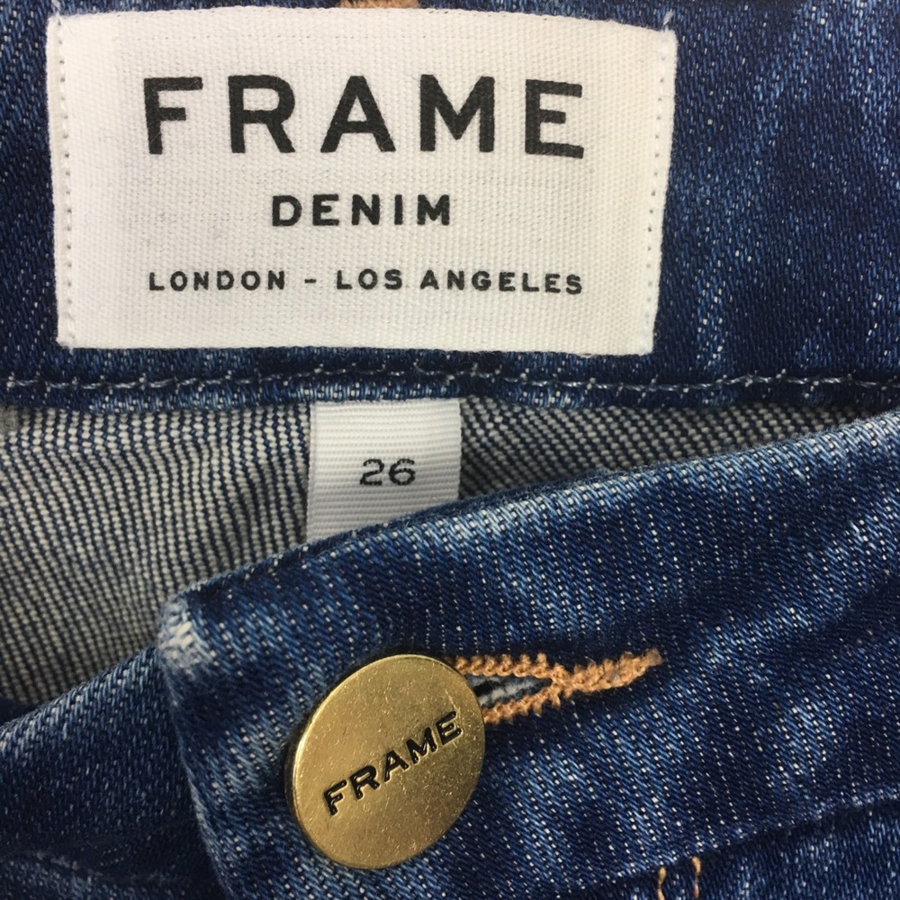 Frame Le Crop Mini Boot Clapson 26 destroyed hem - Picture 6 of 8
